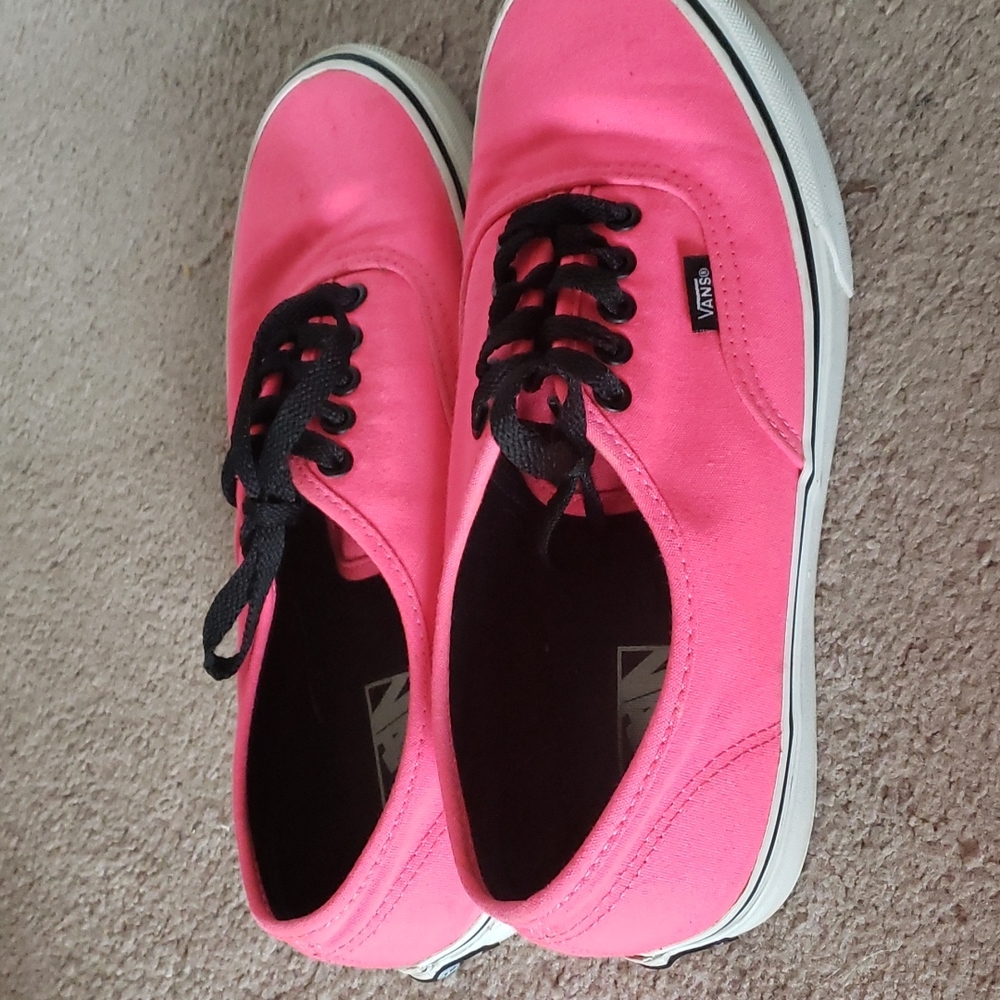 Hot pink authentic vans